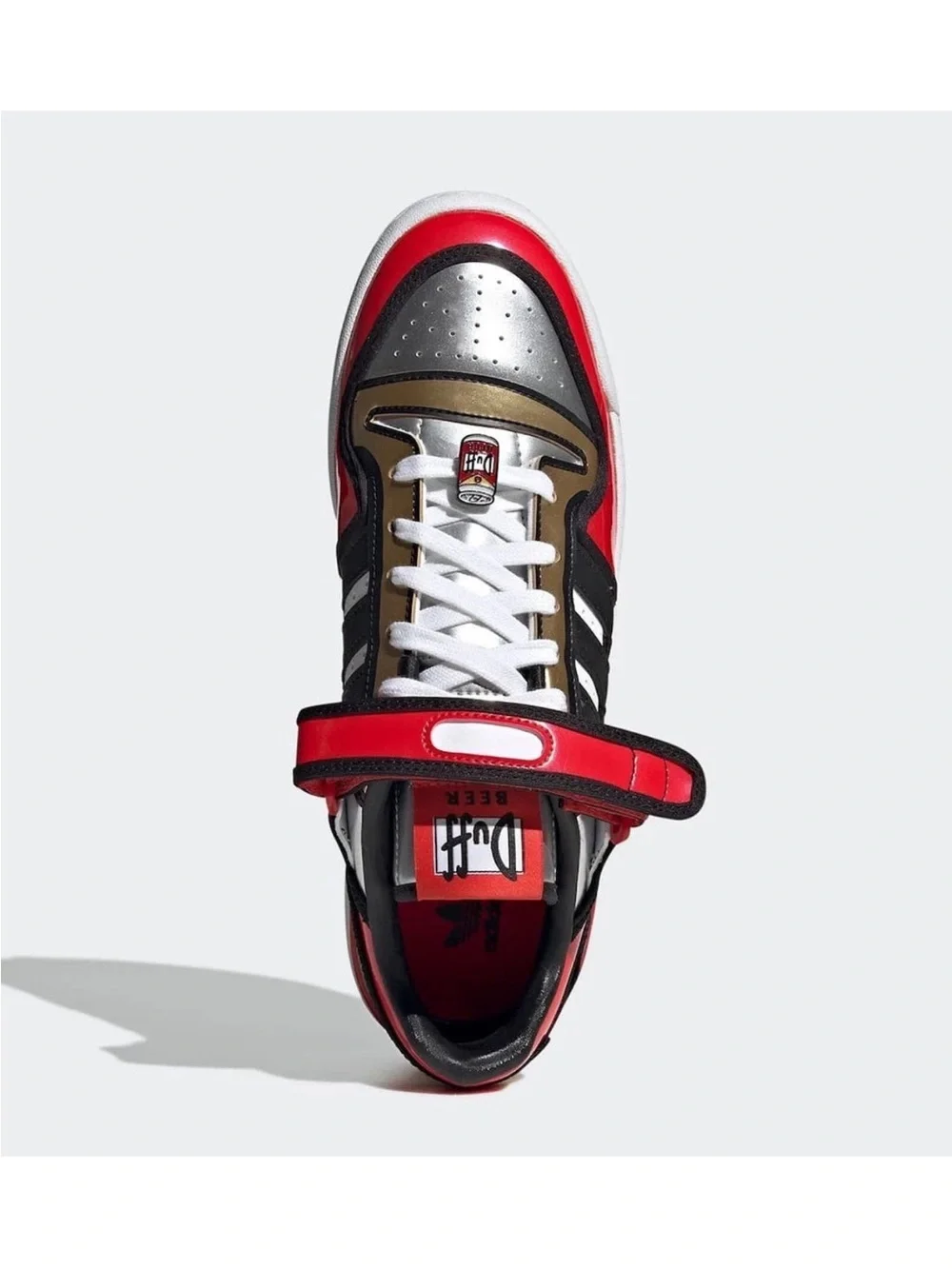 Adidas X The Simpsons Forum 84 Low Simpsons Duff Beer H05801 (U.S Men Size 7) - Picture 9 of 11